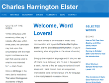 Tablet Screenshot of charlesharringtonelster.com